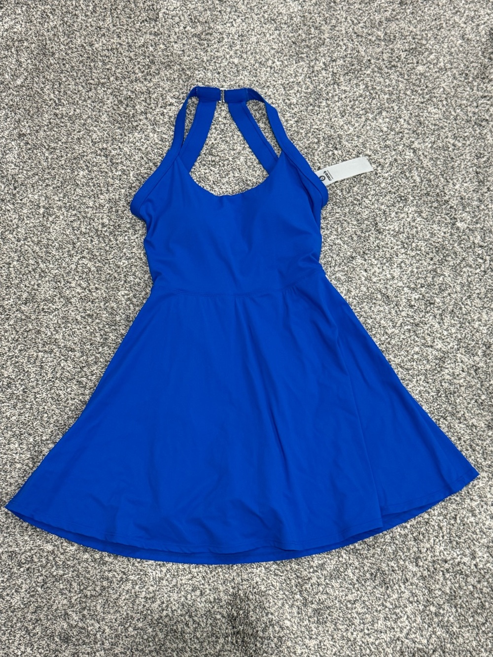 NWT Royal Blue Halter Active Dress - Small